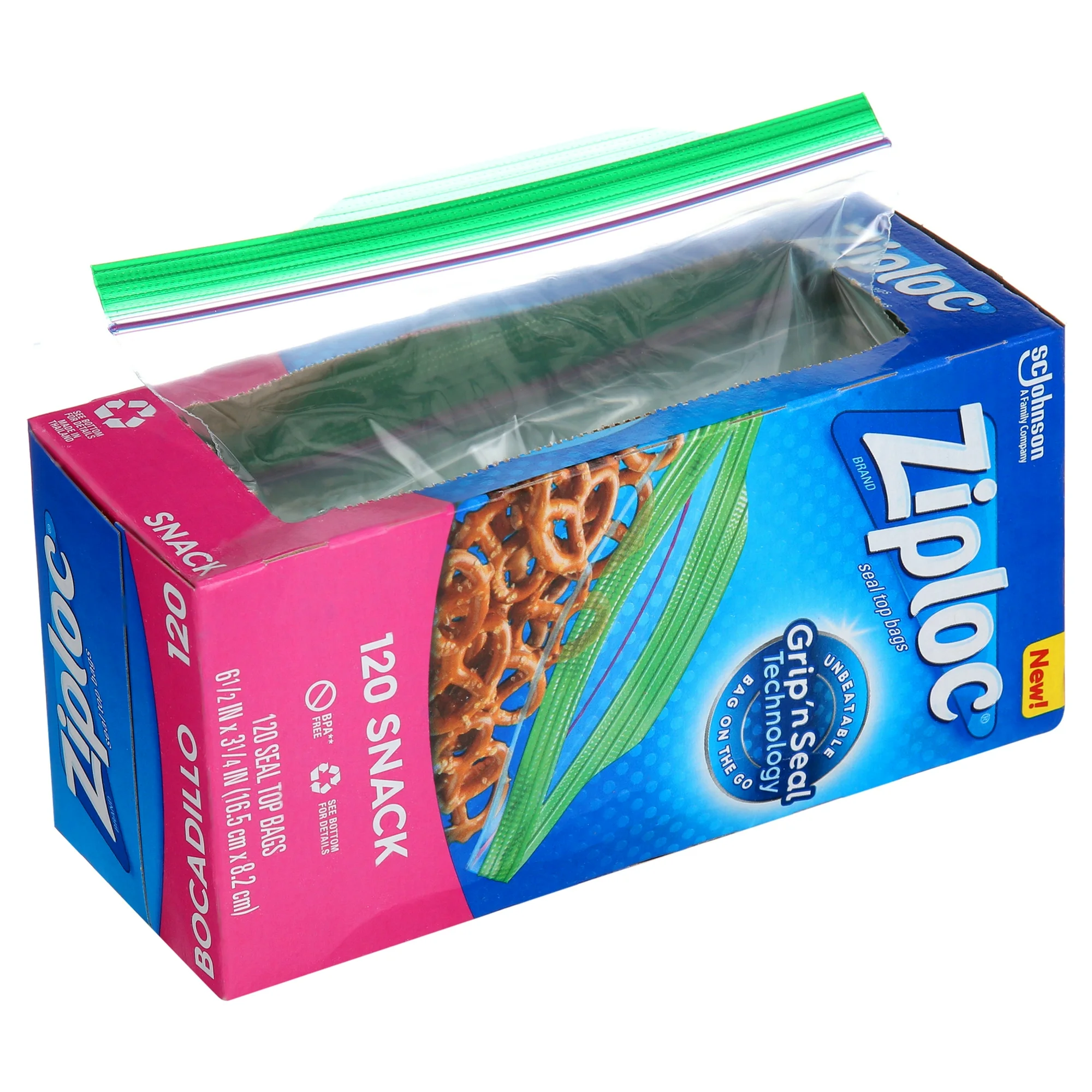 Ziploc Variety Pack Storage Bags, Various Sizes, 347 Ct - Image 3