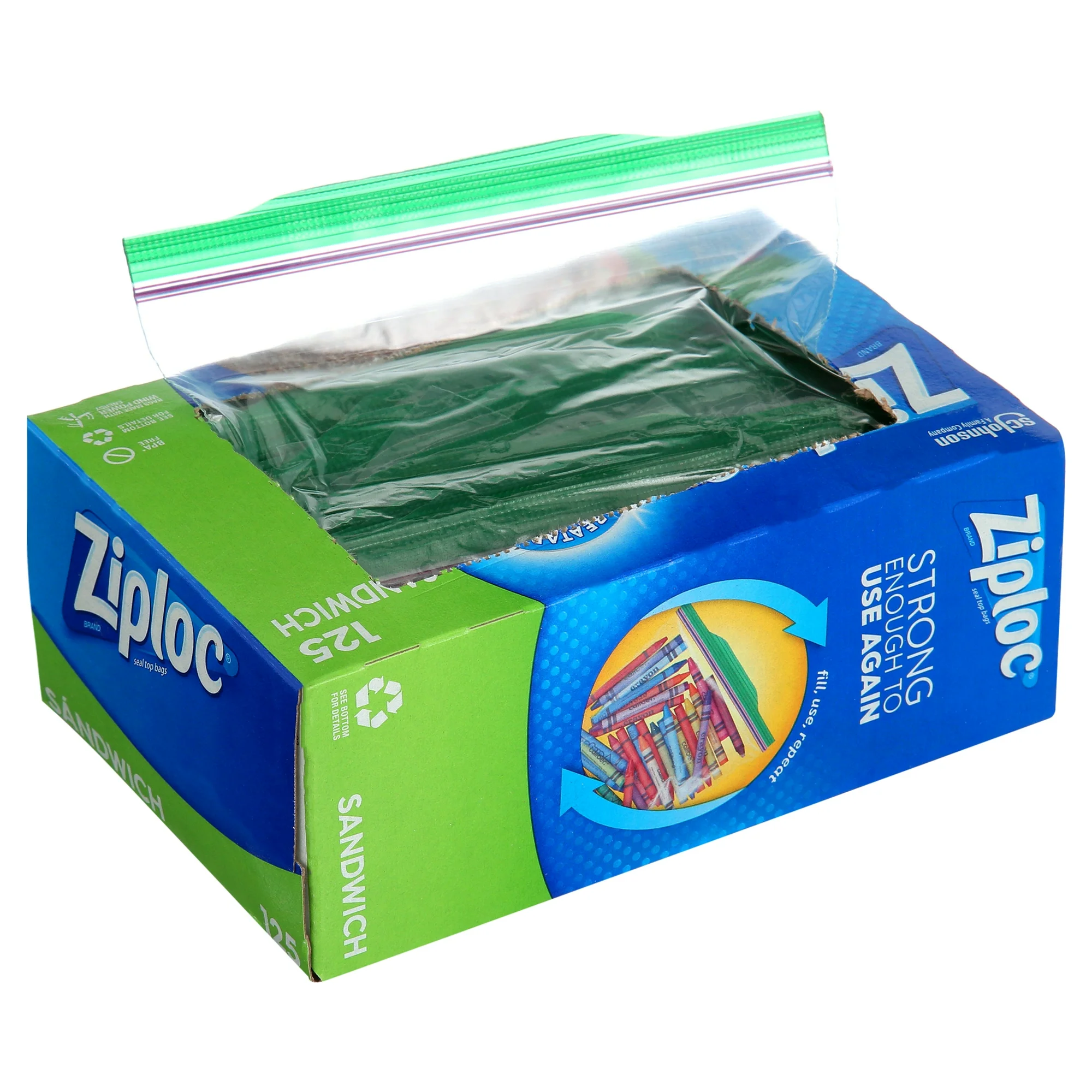 Ziploc Variety Pack Storage Bags, Various Sizes, 347 Ct - Image 4