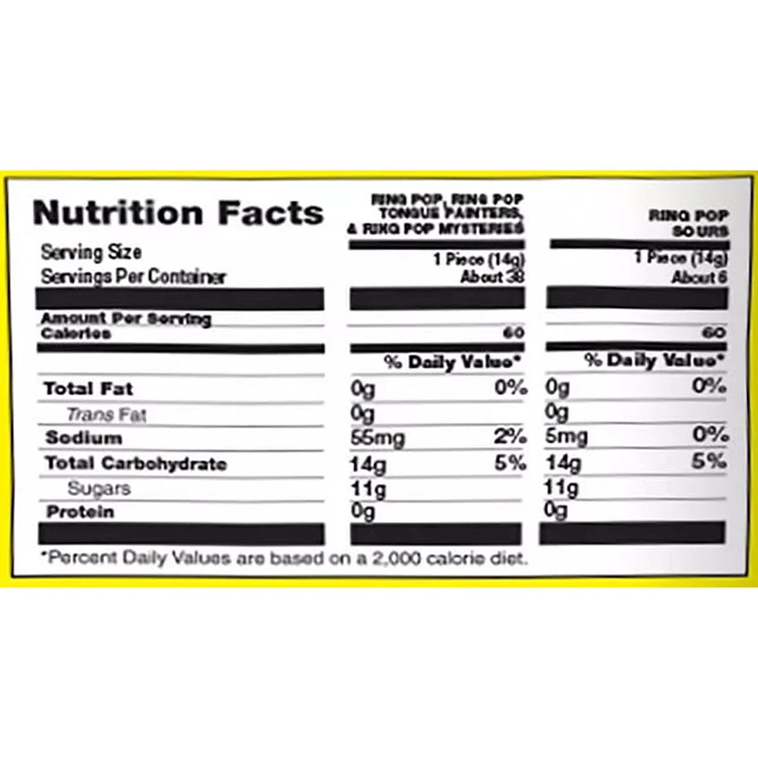 Ring Pop Candy Assorted Flavor Lollipops Party Pack (0.5 oz., 44 ct.) - Image 3