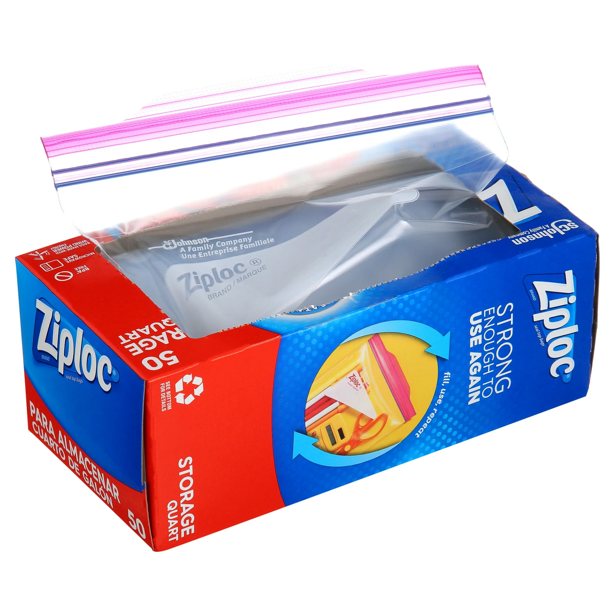 Ziploc Variety Pack Storage Bags, Various Sizes, 347 Ct - Image 9